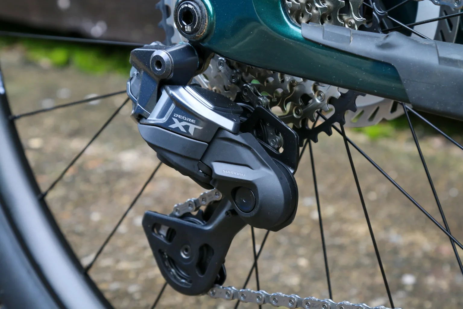 Shimano XT DI2 INCREADO INALLADO GS GS CABE ANGÁN