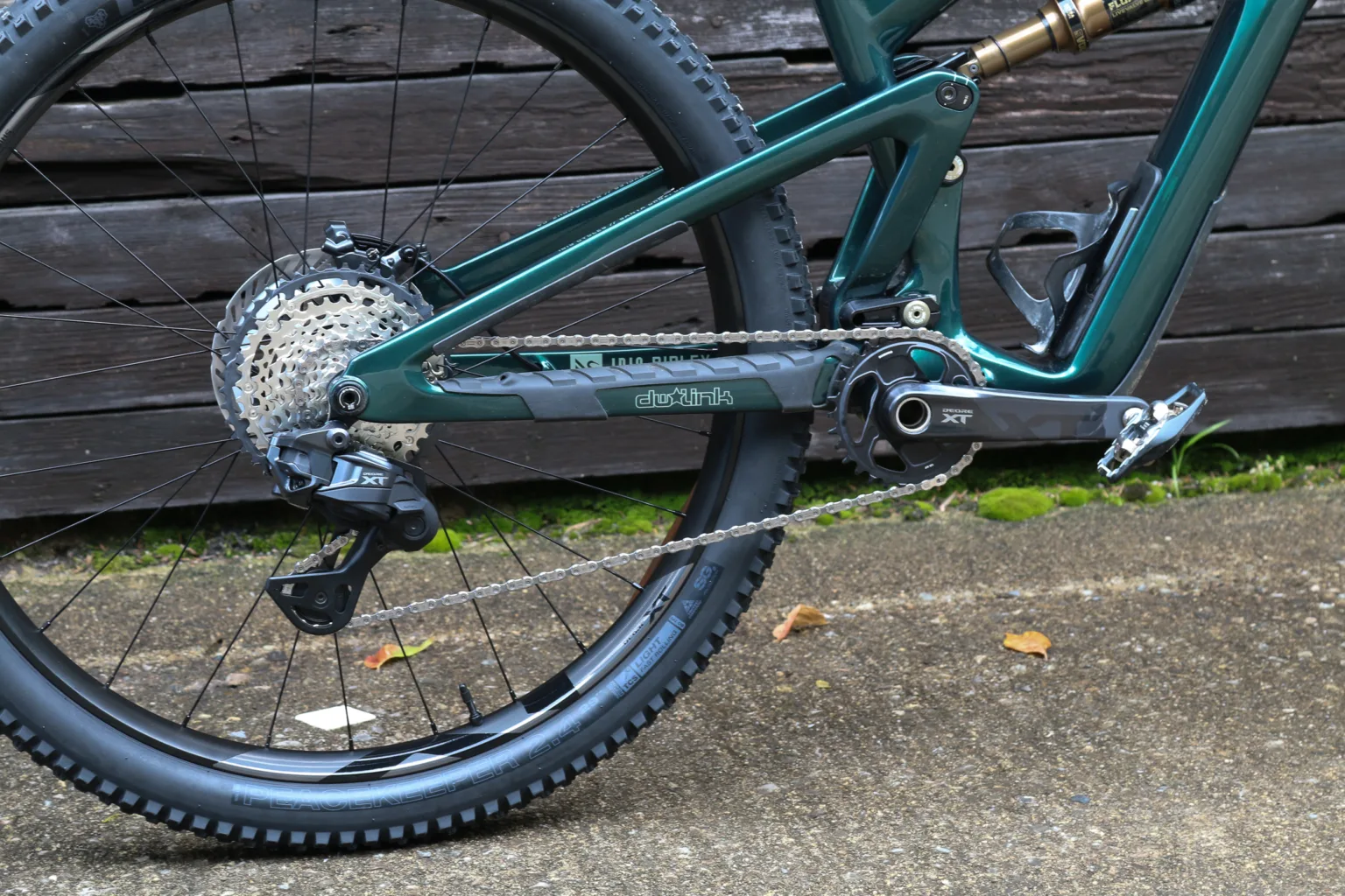 Shimano XT Di2 wireless derailleur GS short cage on Ibis Ripley rear