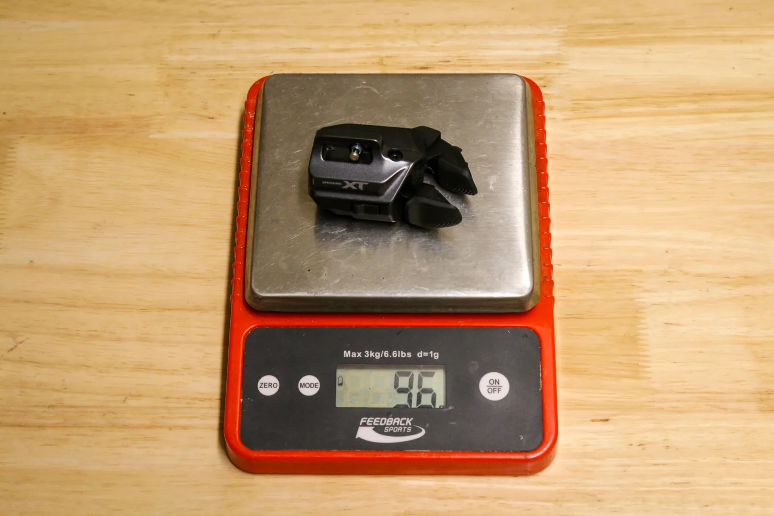 Shimano XT di2 M8200 actual weight shift switch