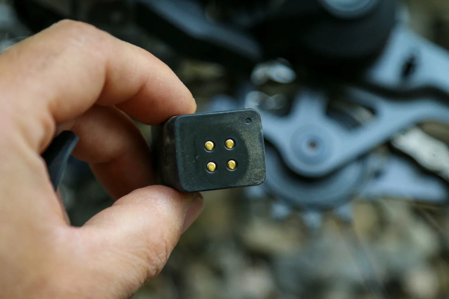 Terminales de batería inalámbrica Shimano XTR DI2 sellados