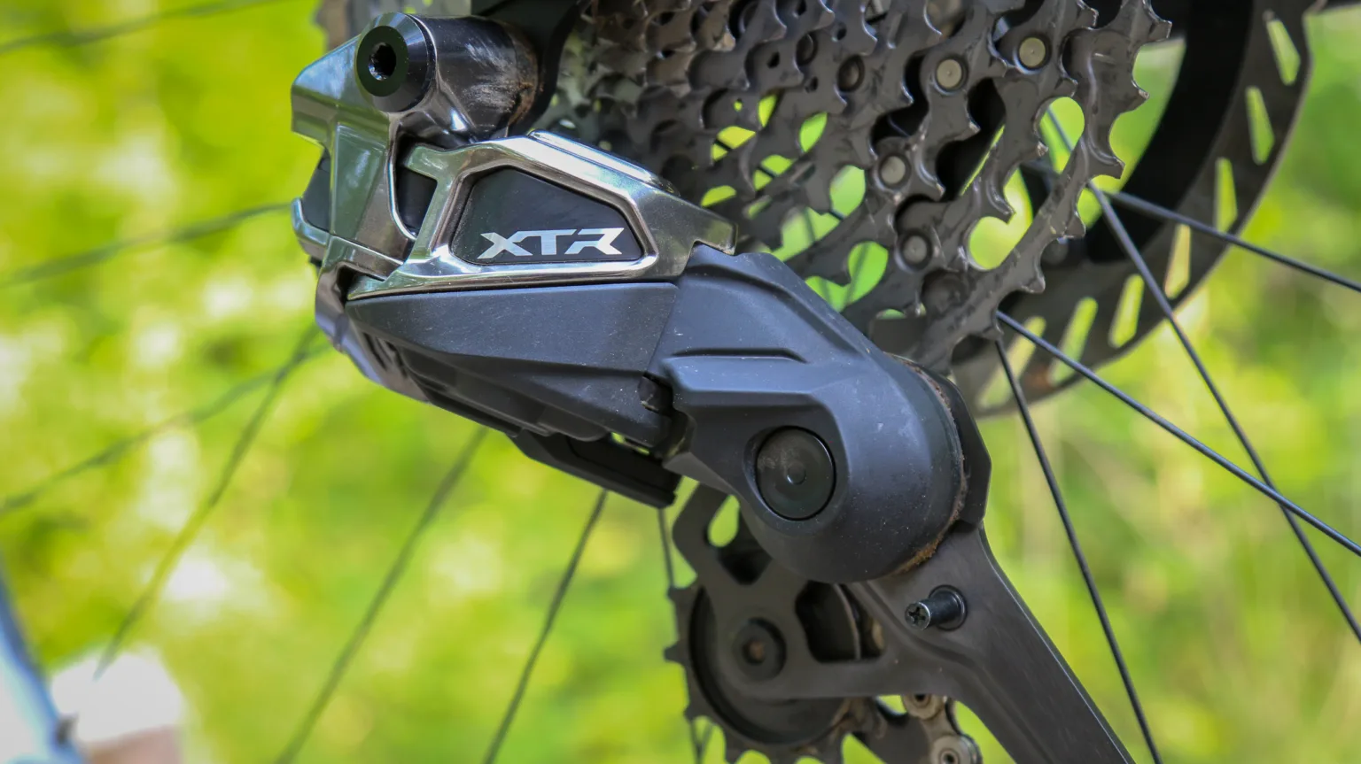 Placa de deslizamiento de resina inalámbrica Shimano XTR DI2