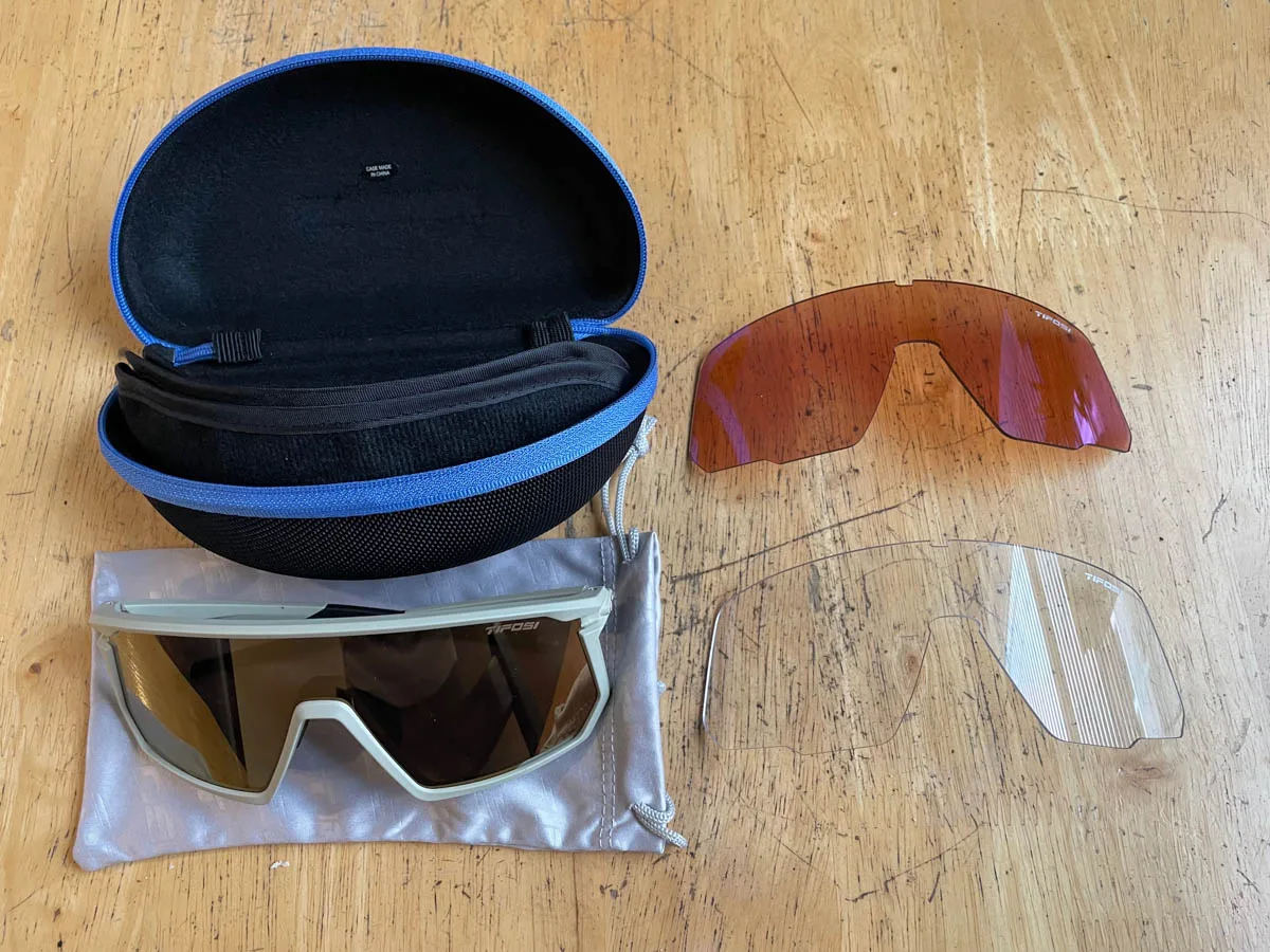 Gafas de sol Tifosi Moab, kit completo