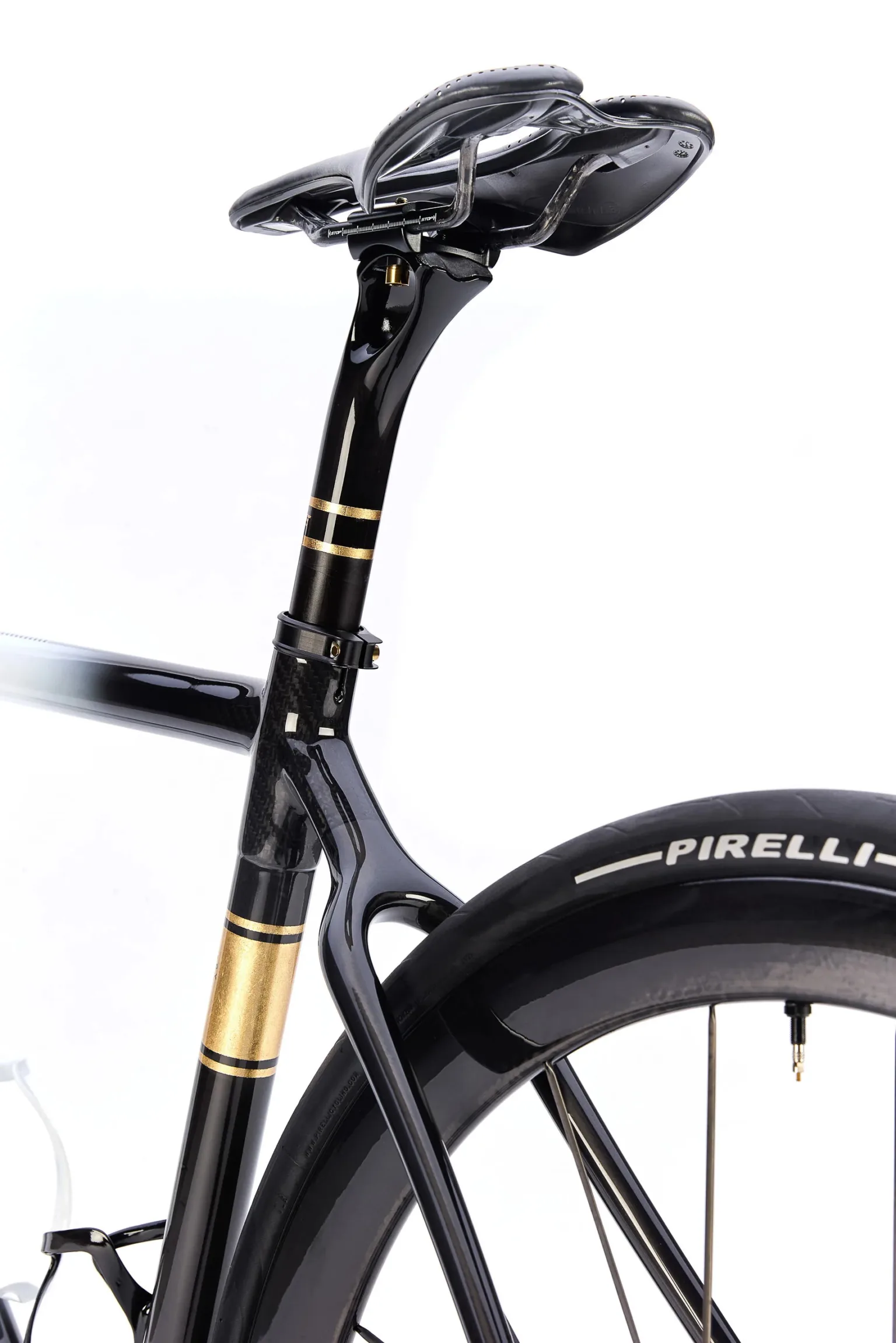 seatstay yoke details on new parlee z-zero gt 25th anniversary edition road bike.