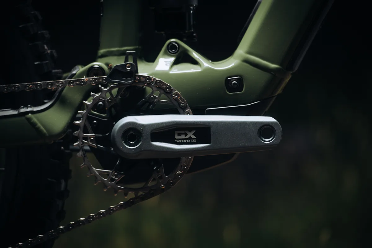 2026 Devinci E-Spartan Lite, crank