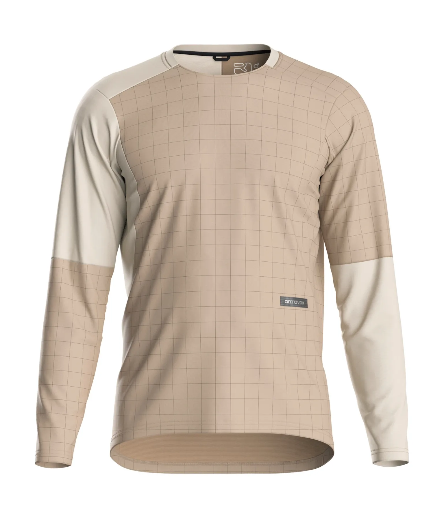 studio image of the men's long sleeve Sequence Trail Jersey