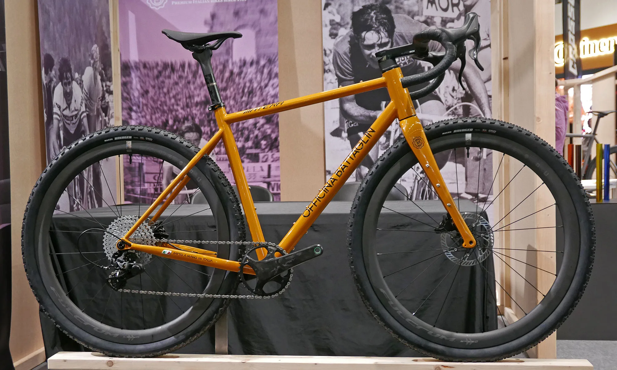 Battaglin Matera small batch Italian brazed steel gravel bike