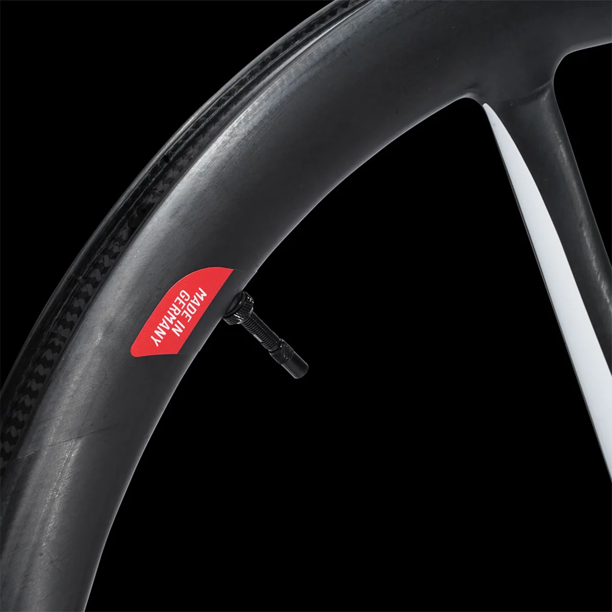 Bike Ahead BiTurbo Aero 2.0 lightweight 23mm internal 6-spoke monocoque carbon aerodynamic road bike wheelset, tubeless valve