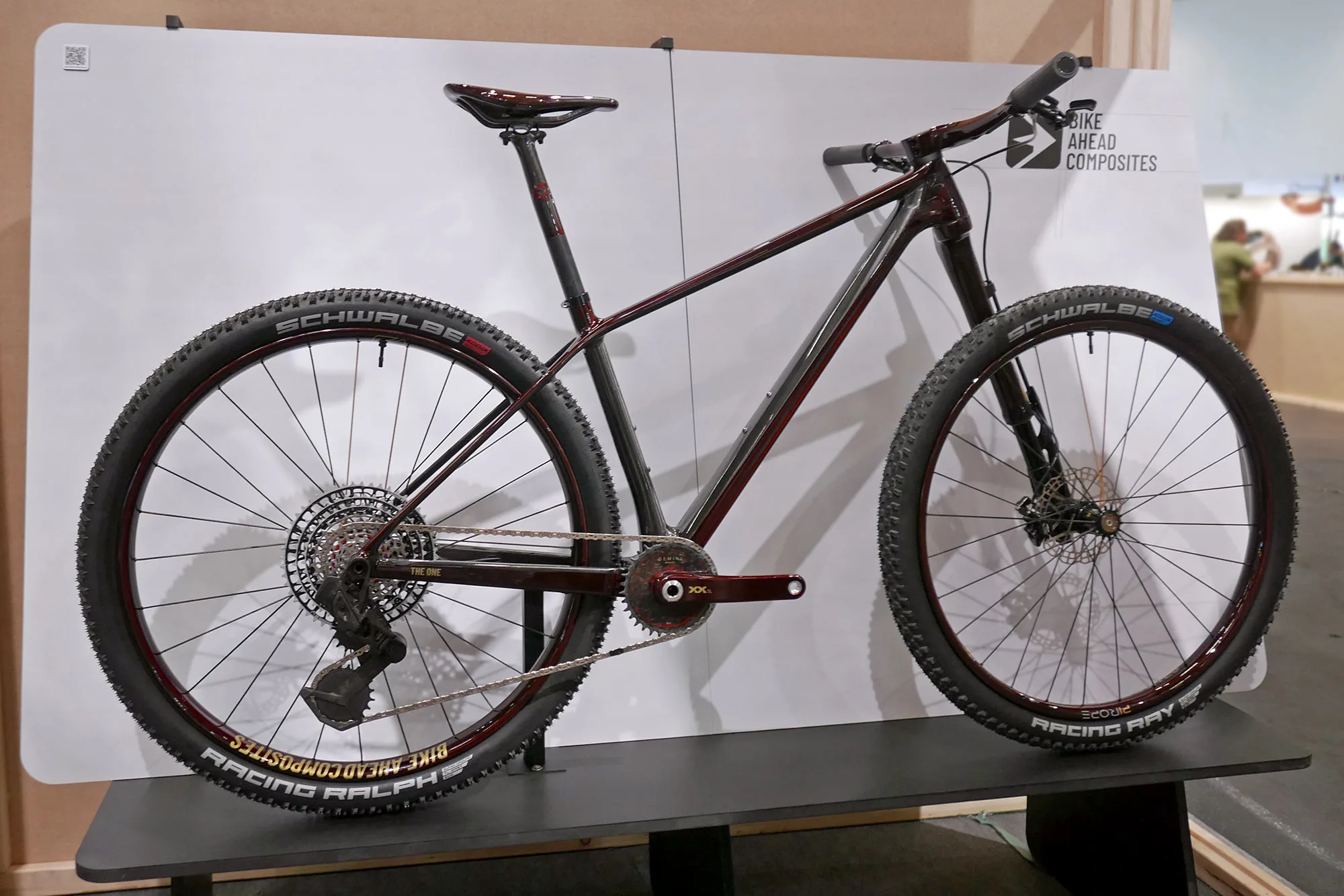 Bike Ahead Composites The One ultralight sub-8kg European carbon XC Hardtail MTB Dream Build