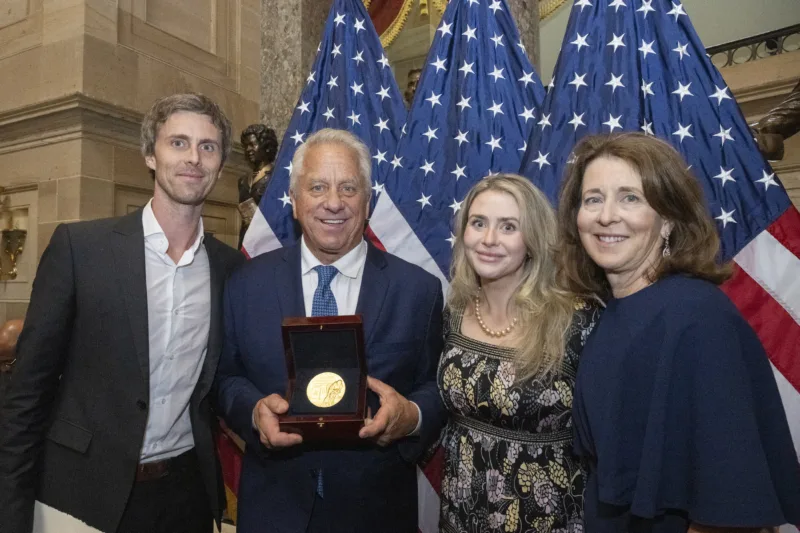 Watch: Greg LeMond Awarded the Congressional Gold Medal