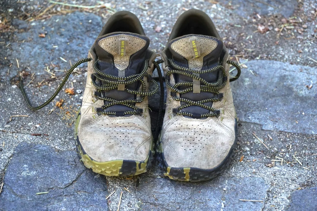 Merrell Wrapt Barefoot Shoe Review front after 5 mos