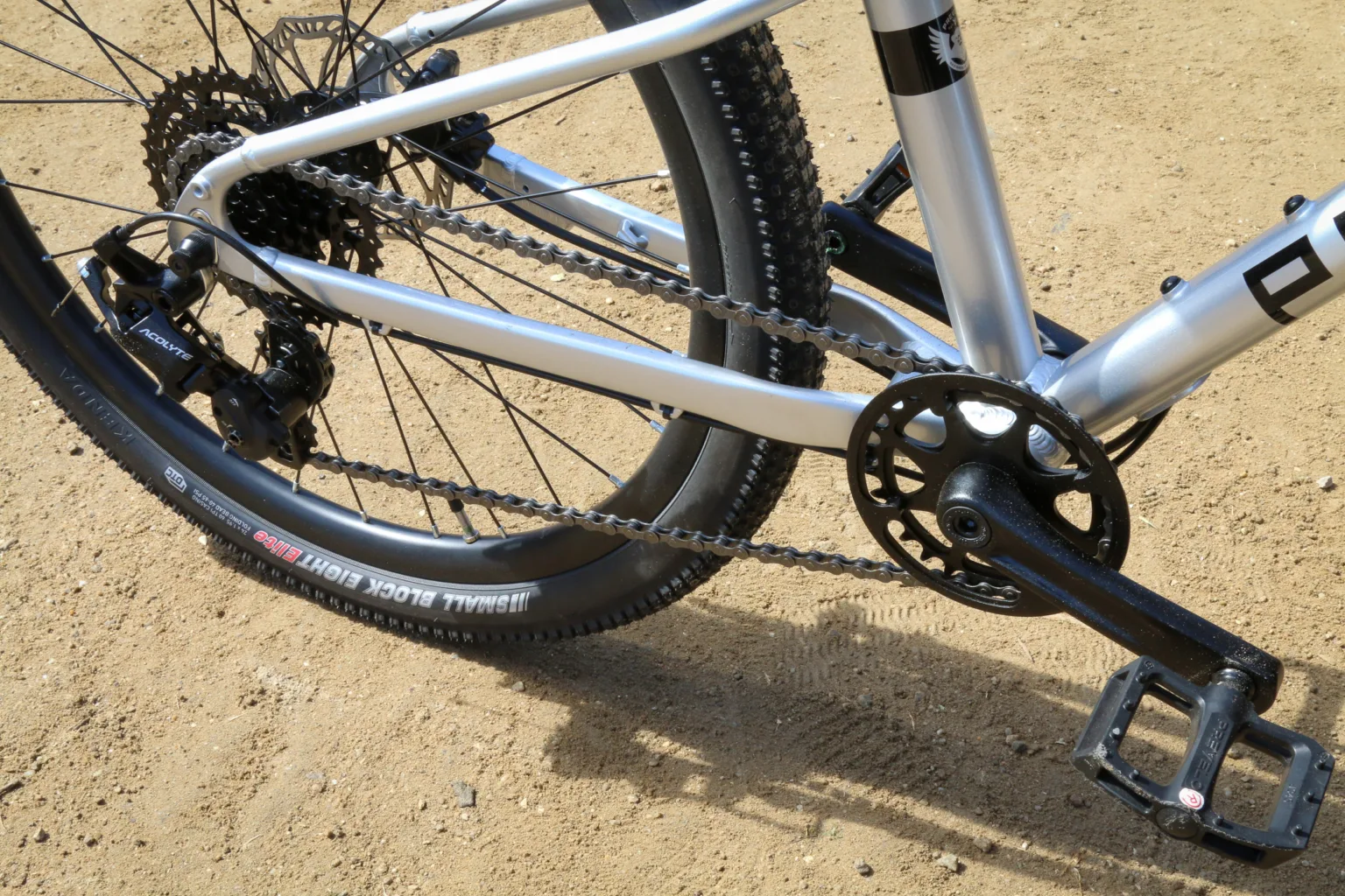 Prevelo Alpha kid's bike update detail drivetrain