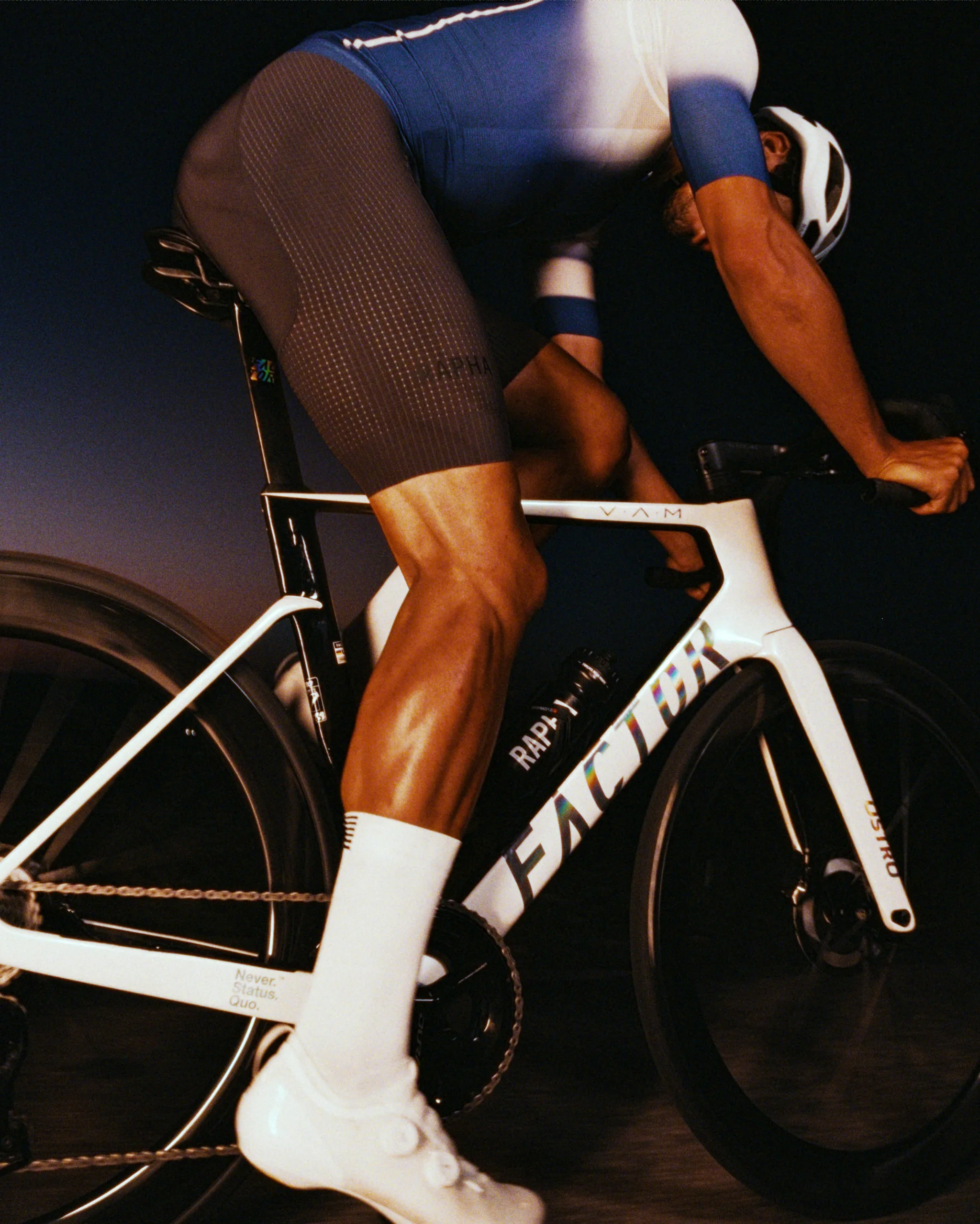 Rapha Launches Ultralight Ghost full rider on bike heat waves