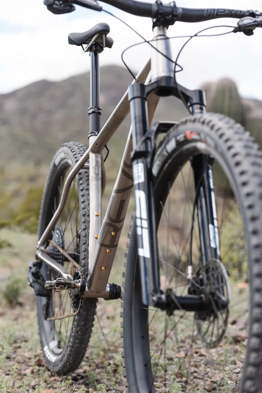 Revel Bikes New Titanium Line El Jefe front fork