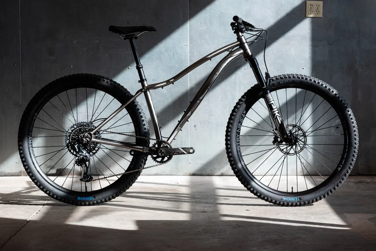 Revel Bikes New Titanium Line Wayward hero