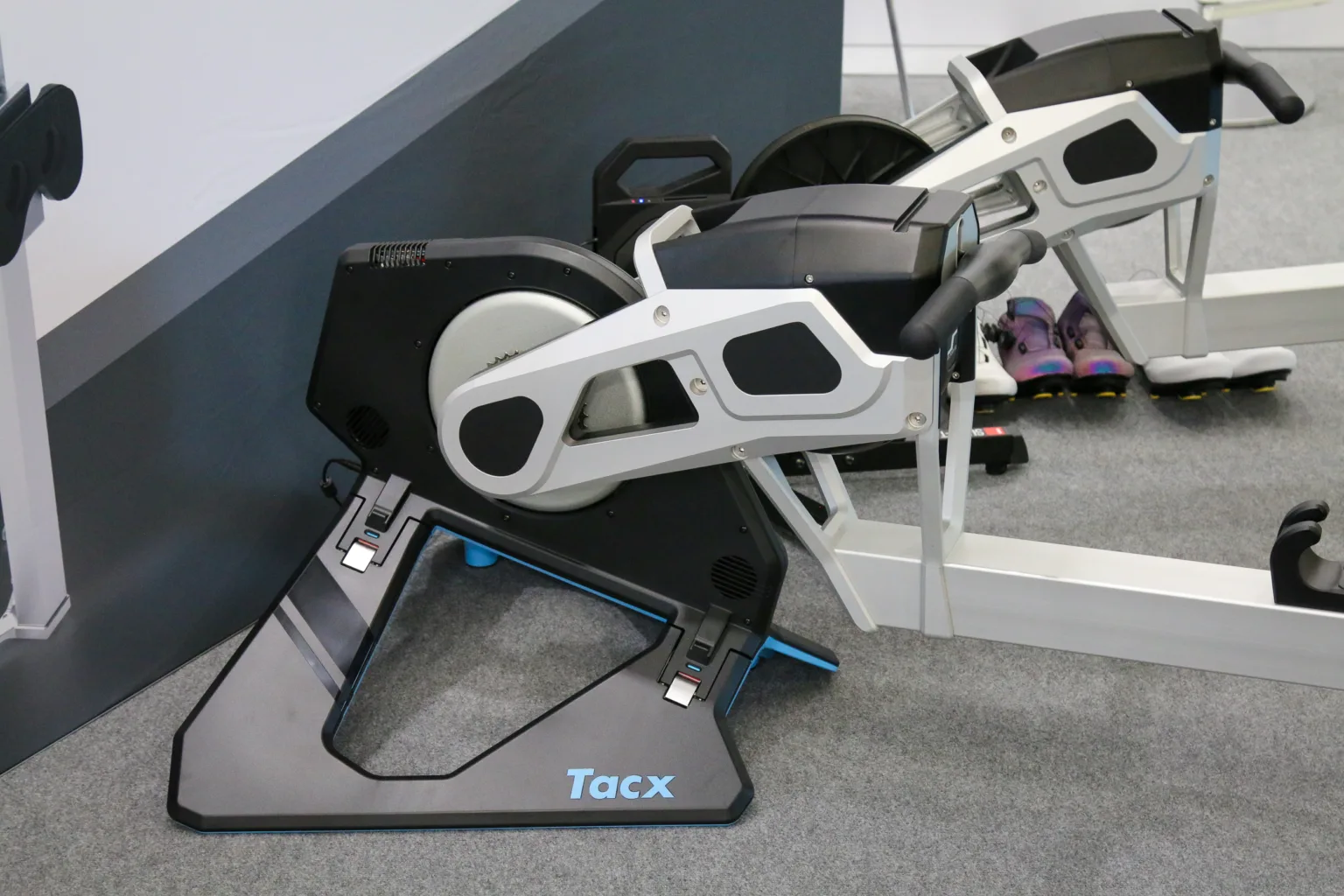 S Rower smart bicycle trainer conversion rowing machine