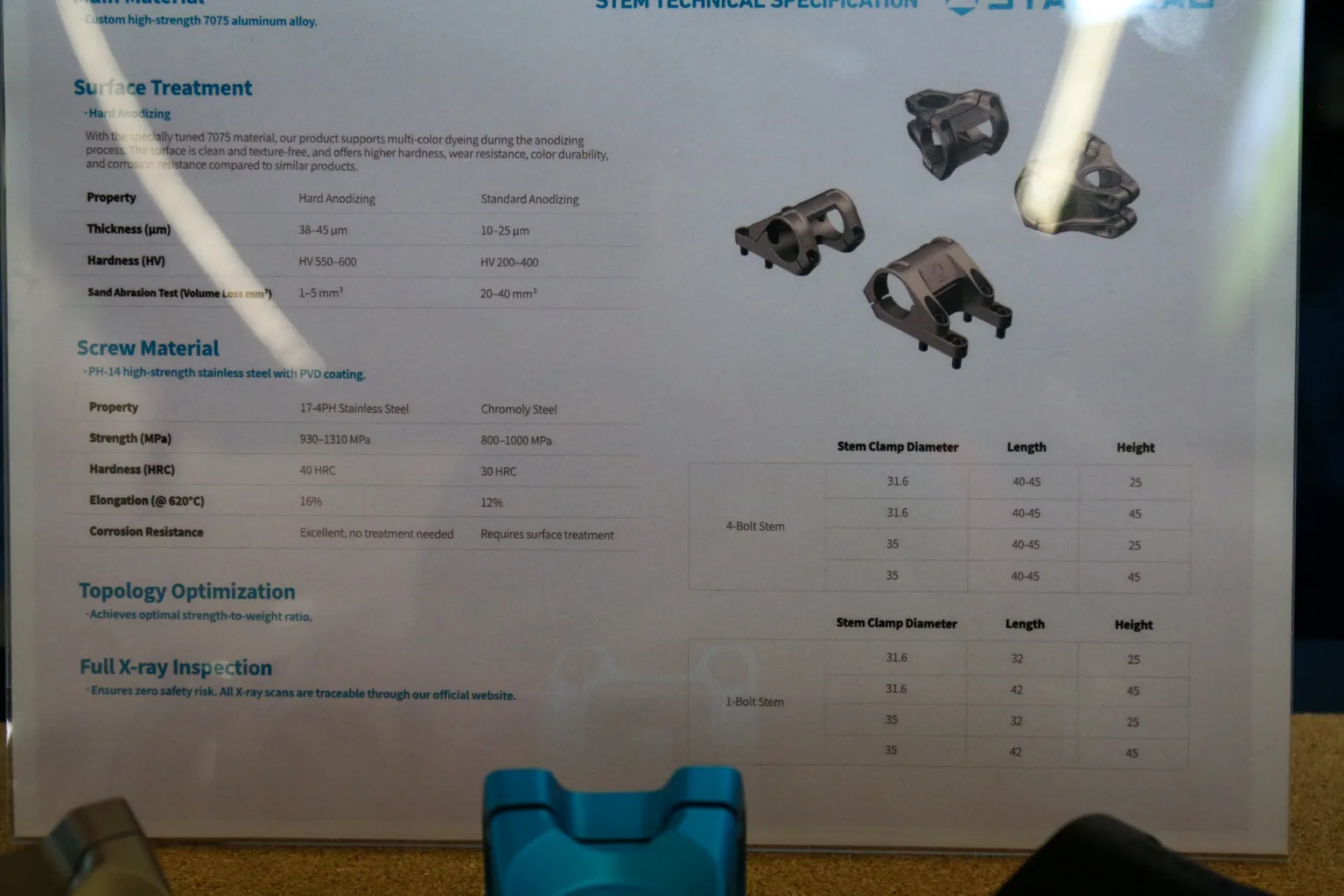 Detalles del tallo