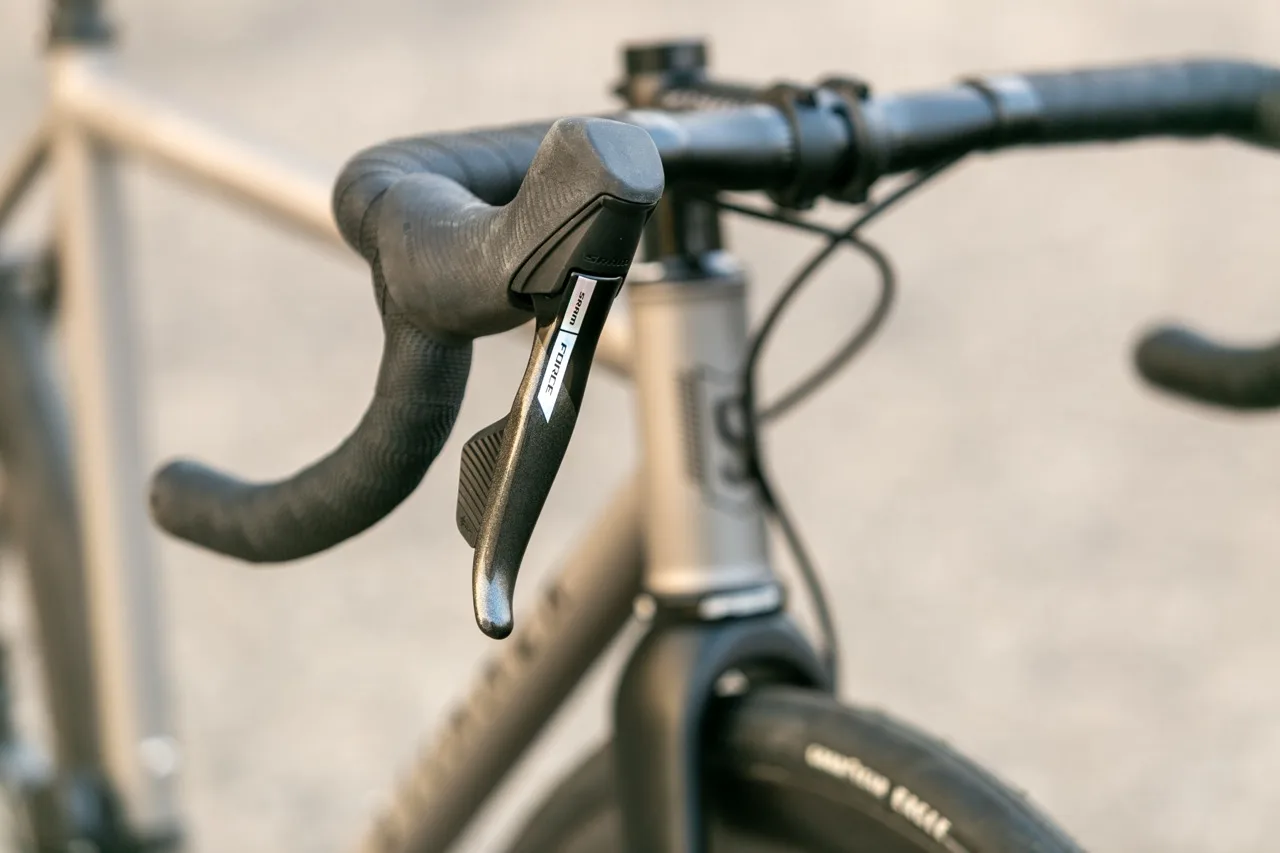 Stinner Frameworks New Gibraltar Road Bike Force brifter