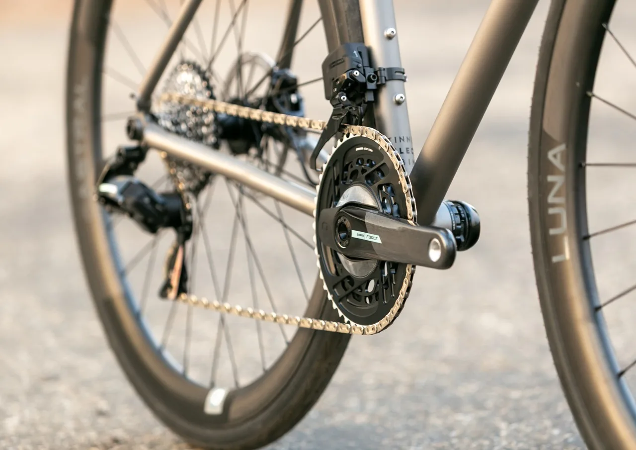 Stinner Frameworks New Gibraltar Road Bike crank front