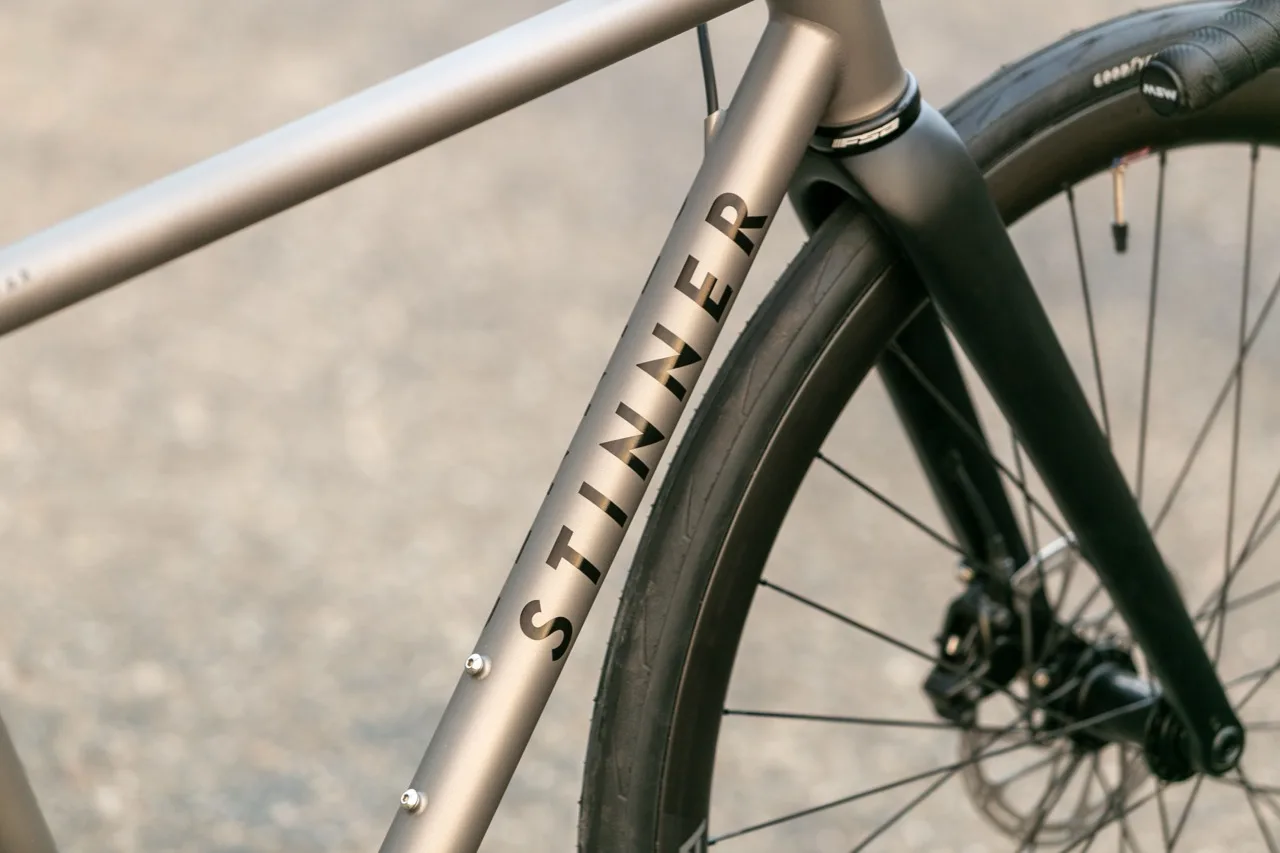 Stinner Frameworks New Gibraltar Road Bike first pic