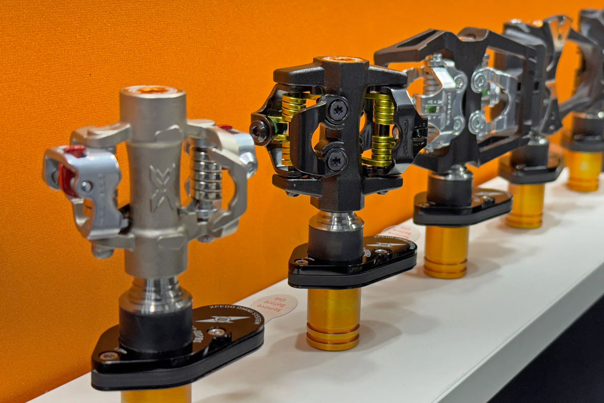 Xpedo Omni accurate power meter pedals: M-Force 8, CXR & Baldwin for 2-bolt mountain bike shoes