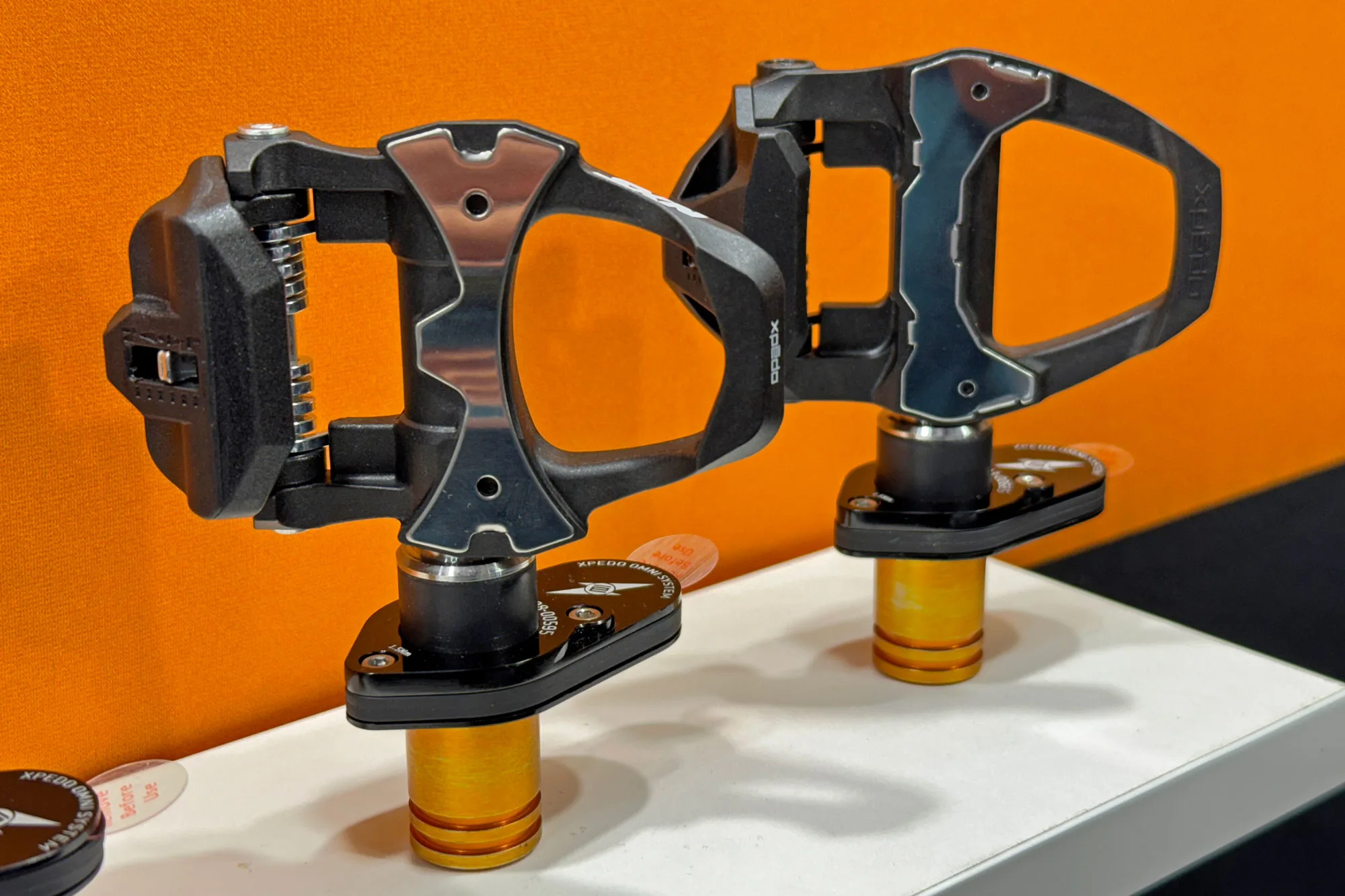 Xpedo Omni accurate power meter pedals: Thrust for Look & Sonik for Shimano SPD-SL for 3-bolt road shoes