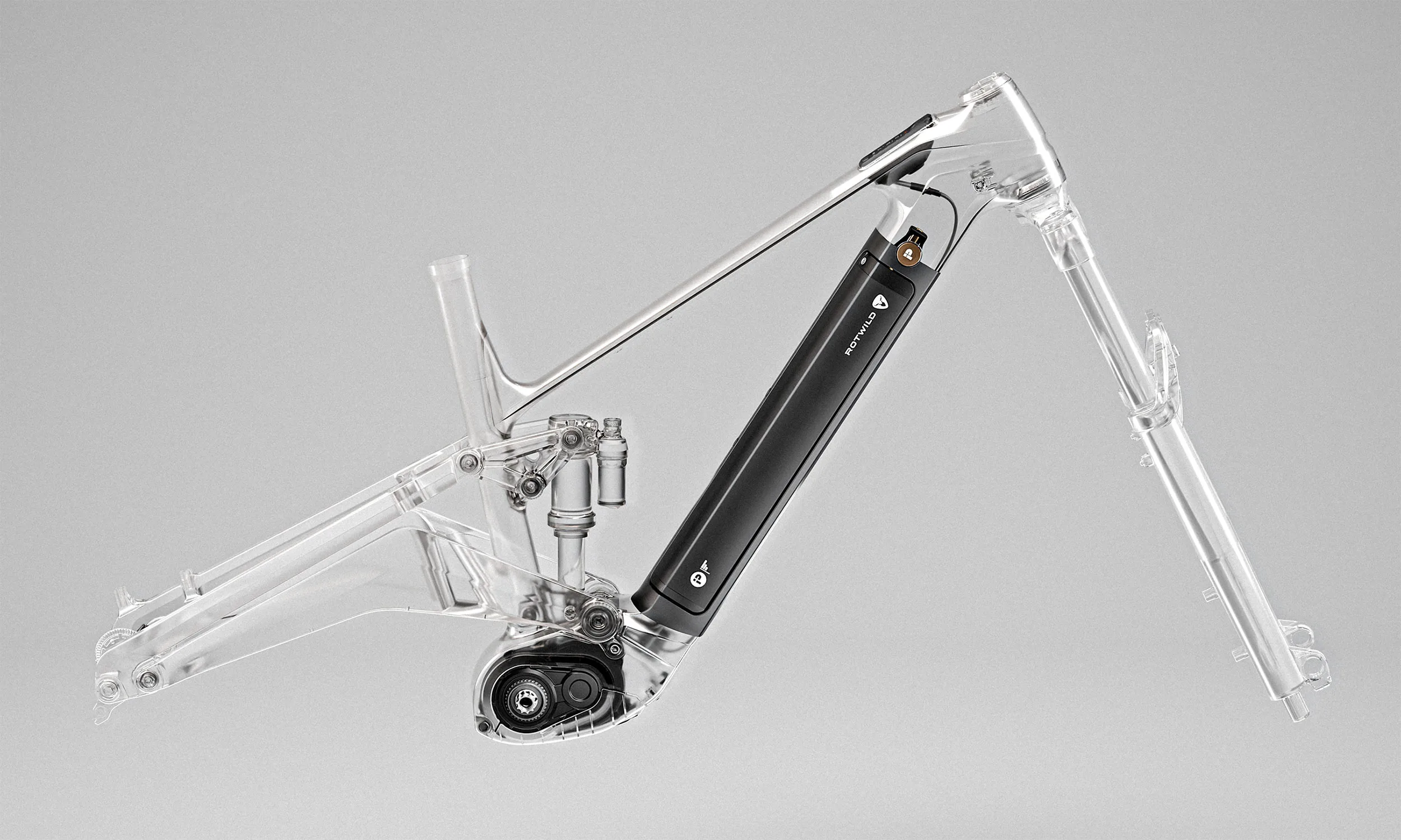 2025 Rotwild R.EX lightweight enduro all-mountain eMTB powered by DJI Avinox & 864Wh Rotwild internal battery