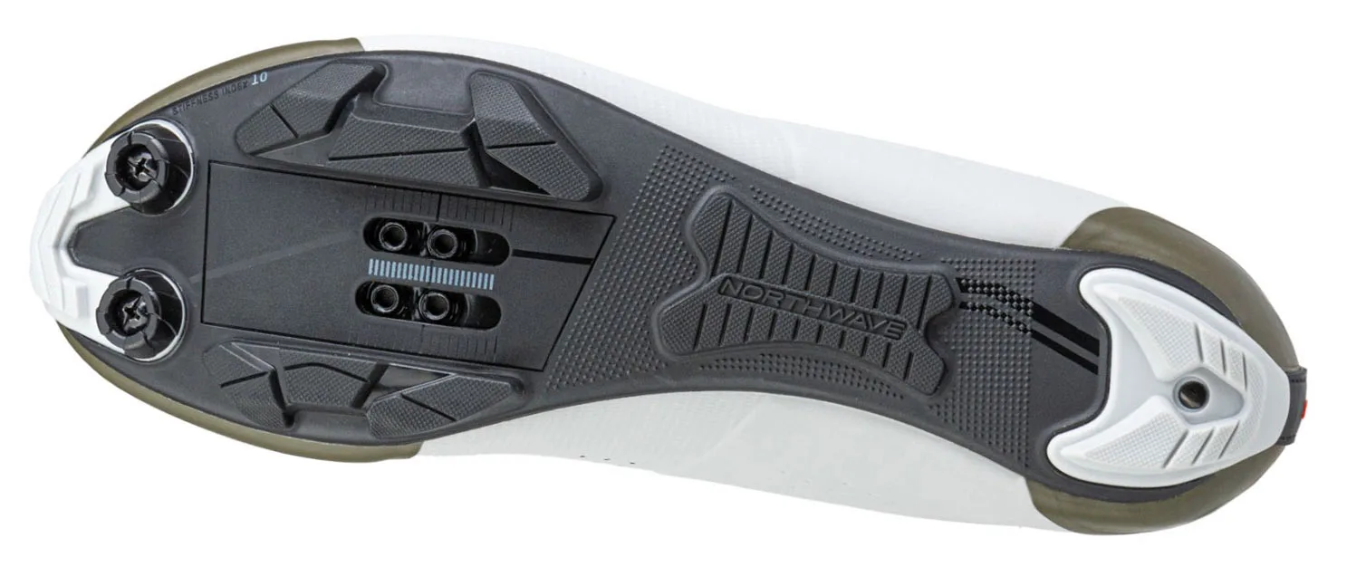 tread on bottom of northwave razer mountain bike shoe.