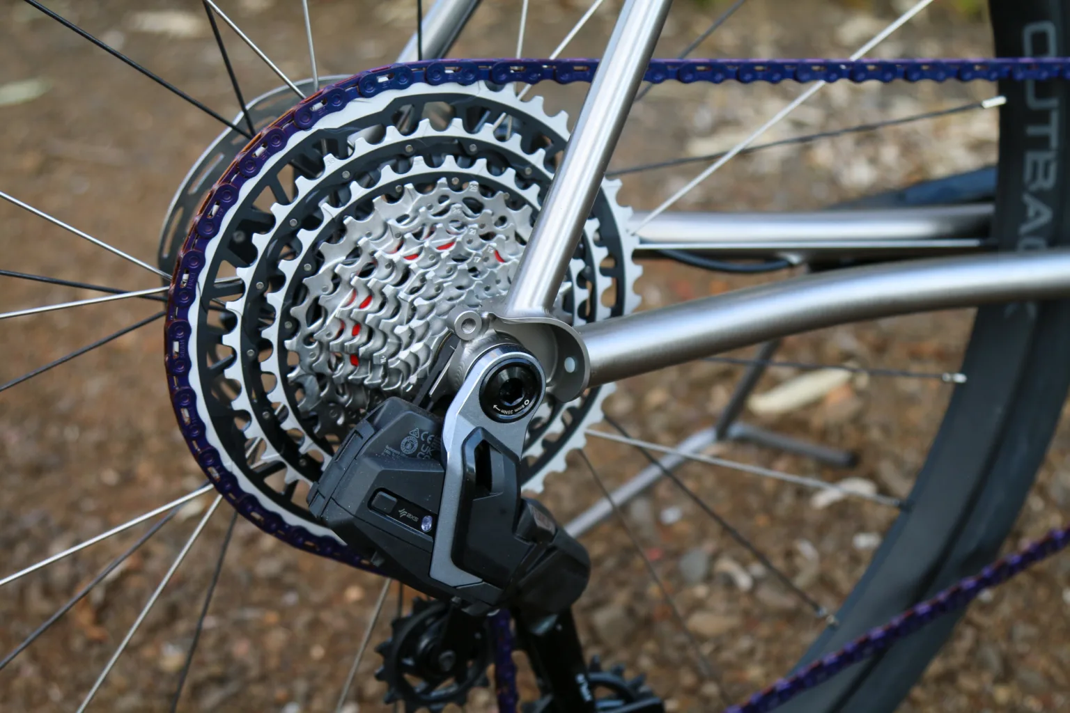 Bingham Built ti road bike Paragon Machine Works UDH