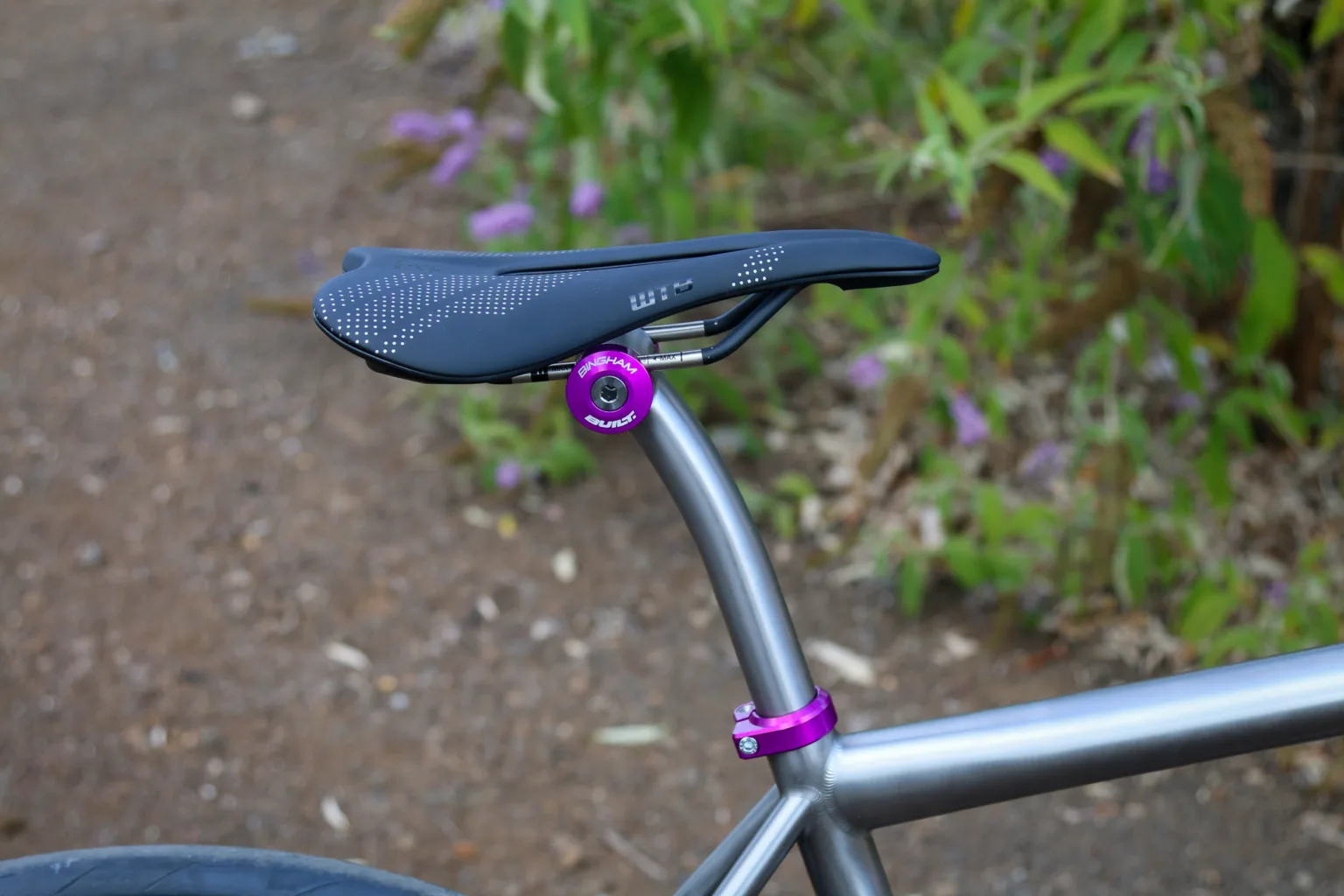 Bingham Built ti road bike seat post