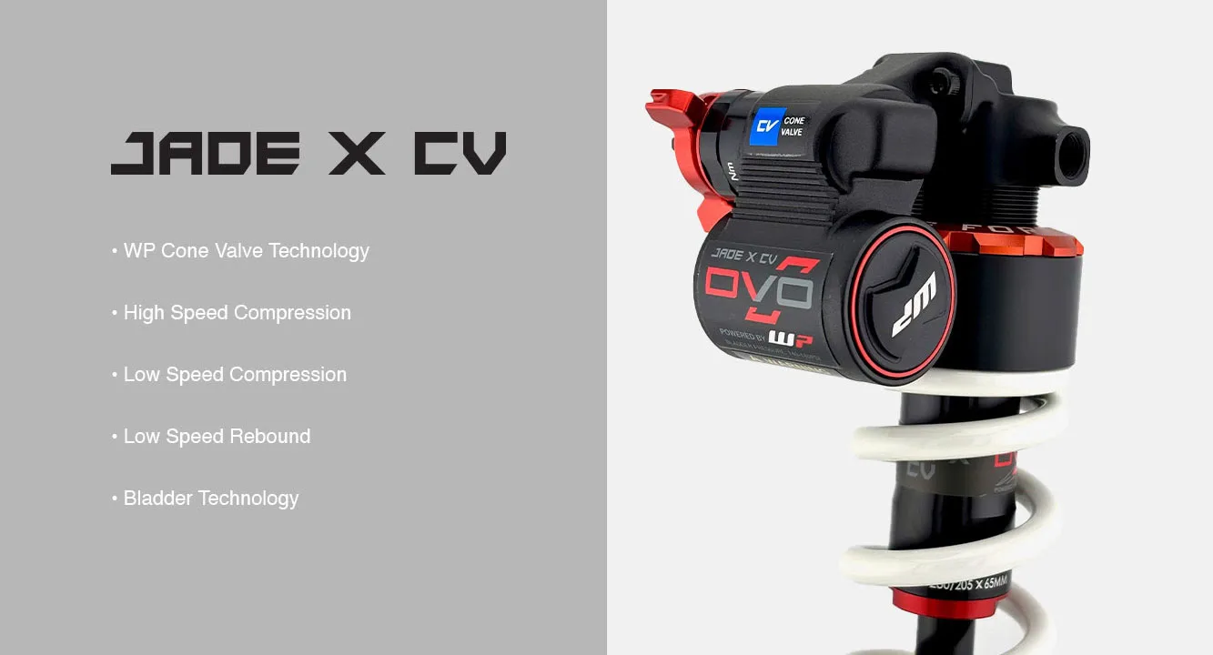 DVO x WP Suspension limited OEM edition Jade X CV coil shock