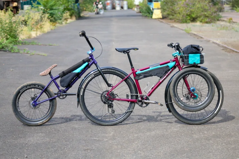 Ride to the Ride with the Donkelope Bikes Commuter/BMX Carrier