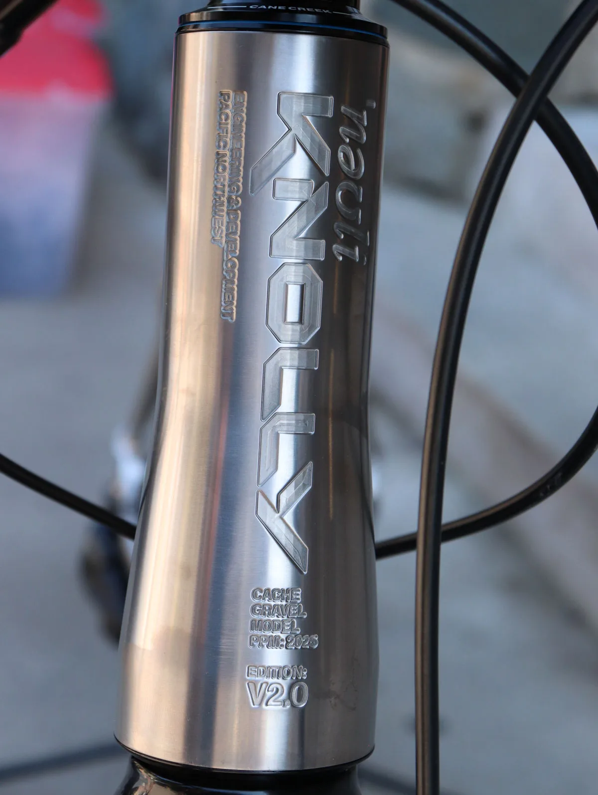 Knolly Bikes Cache, head tube