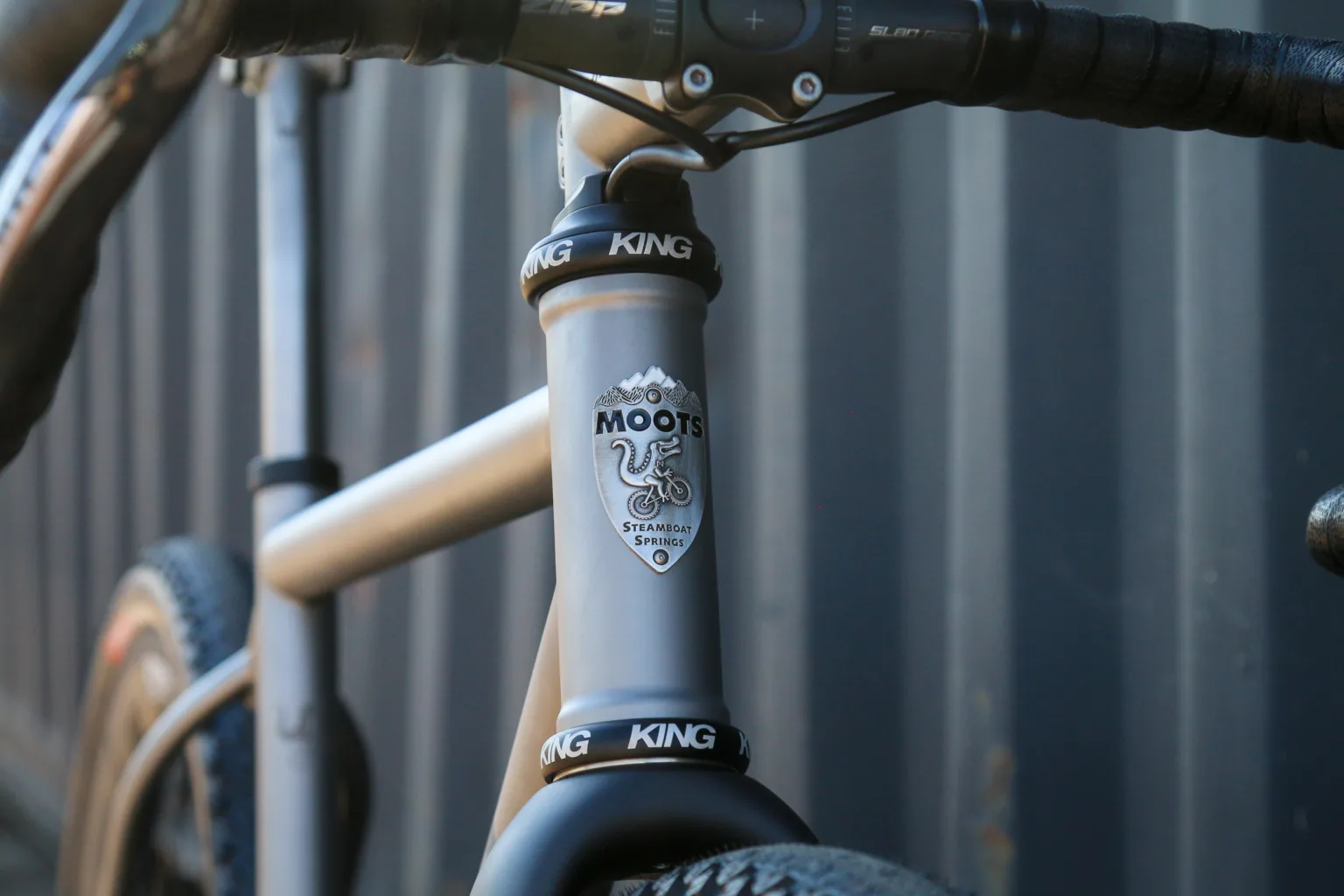 Moots modern gravel racer front end