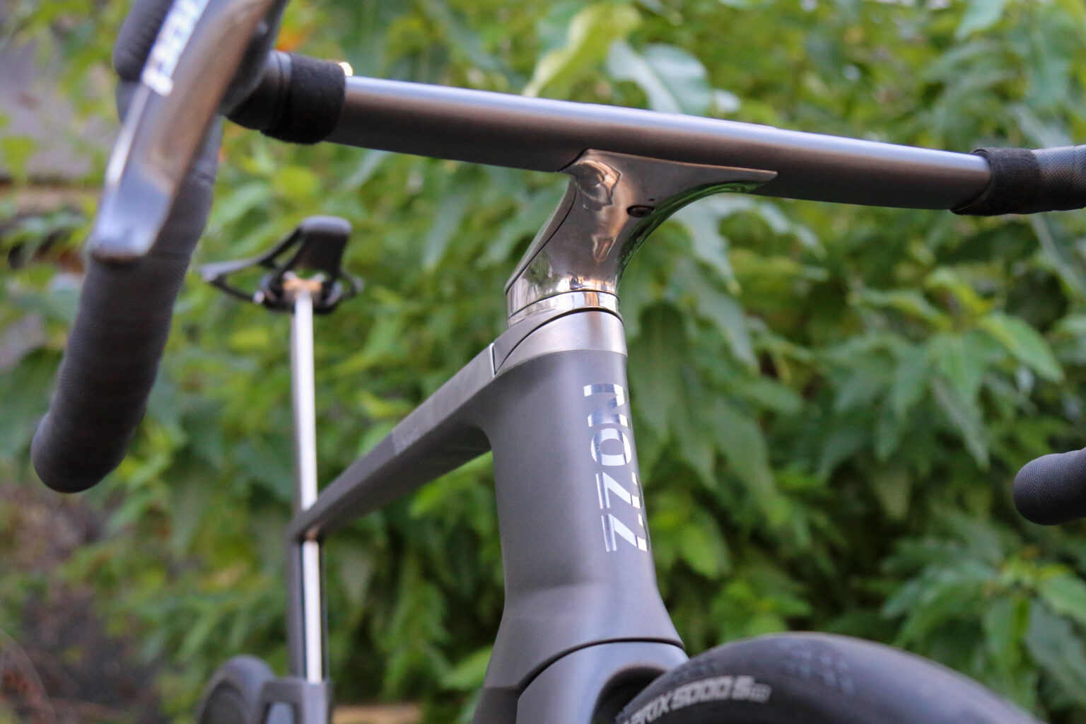 No22 Reactor aero road bike 3d printed titanium head tube
