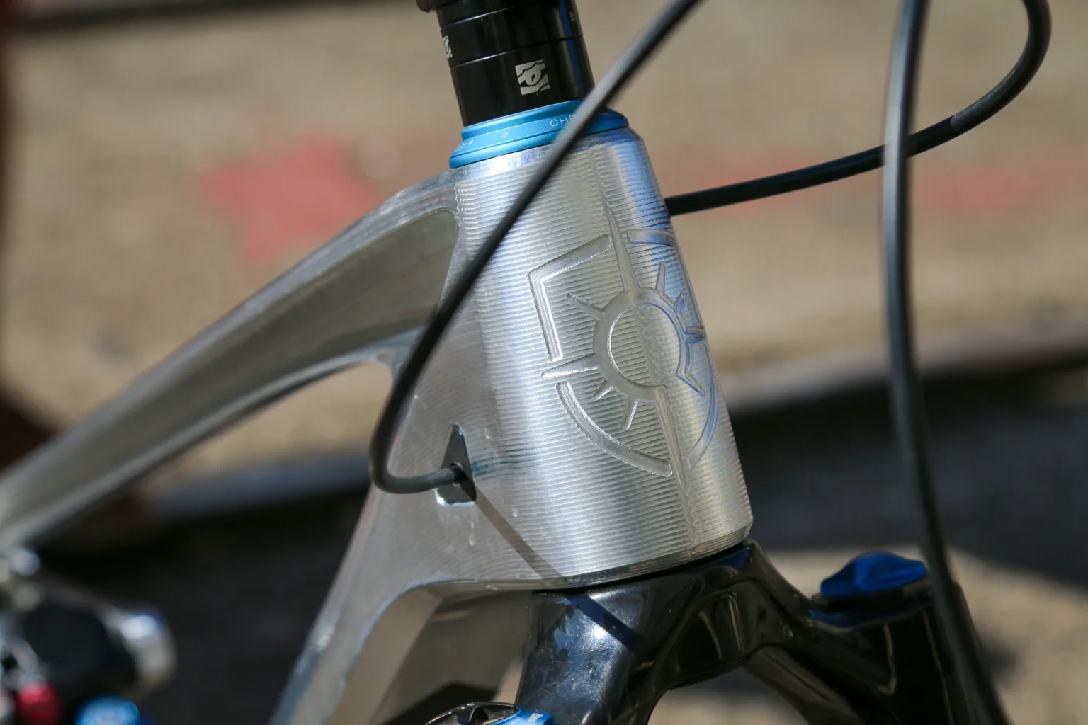 Paladin CNC Machined mountain bike frame head tube