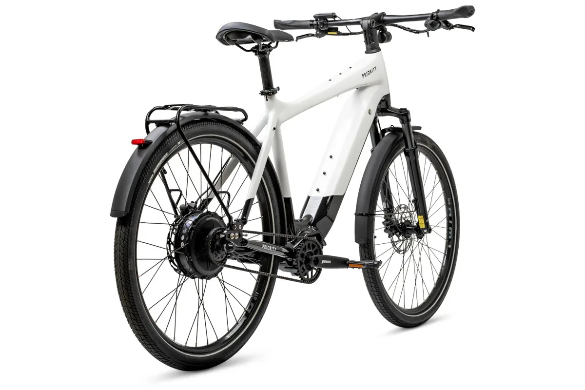 Priority Bicycles Skyline, rear angle