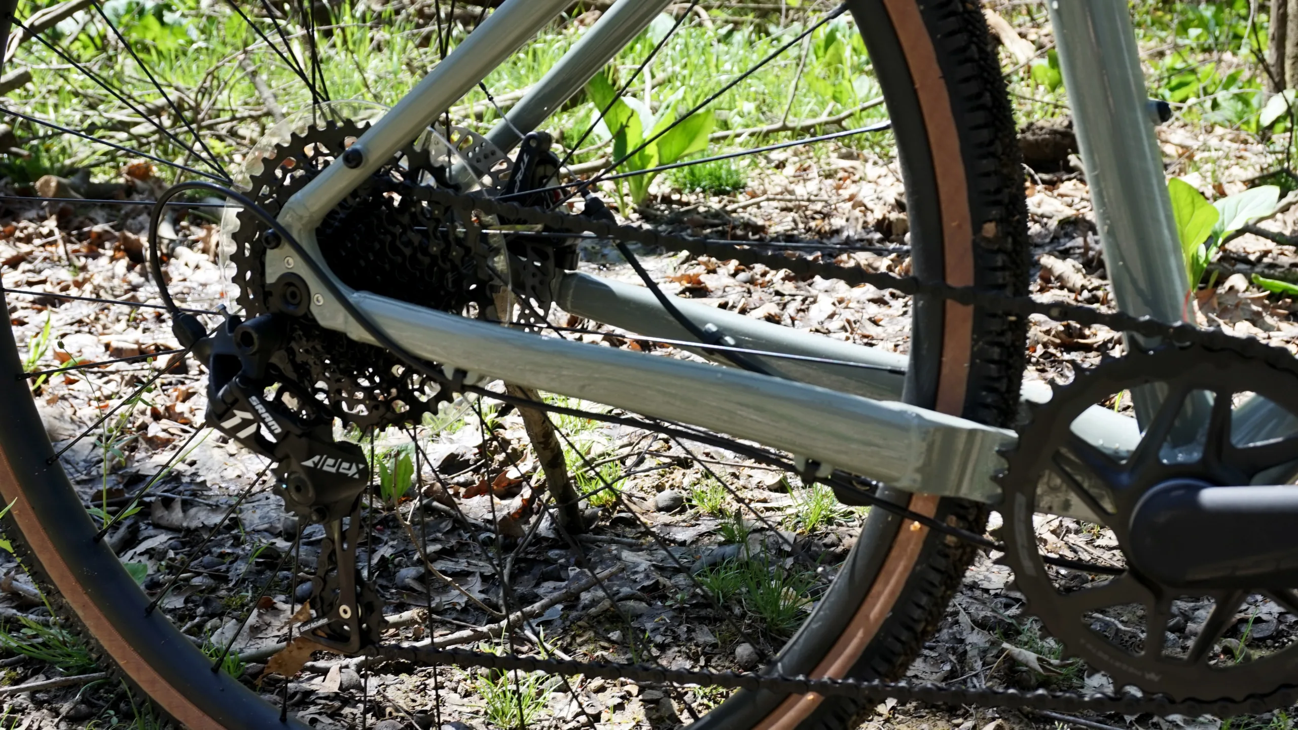 Pure Cycles Adventure AL Review rear derail
