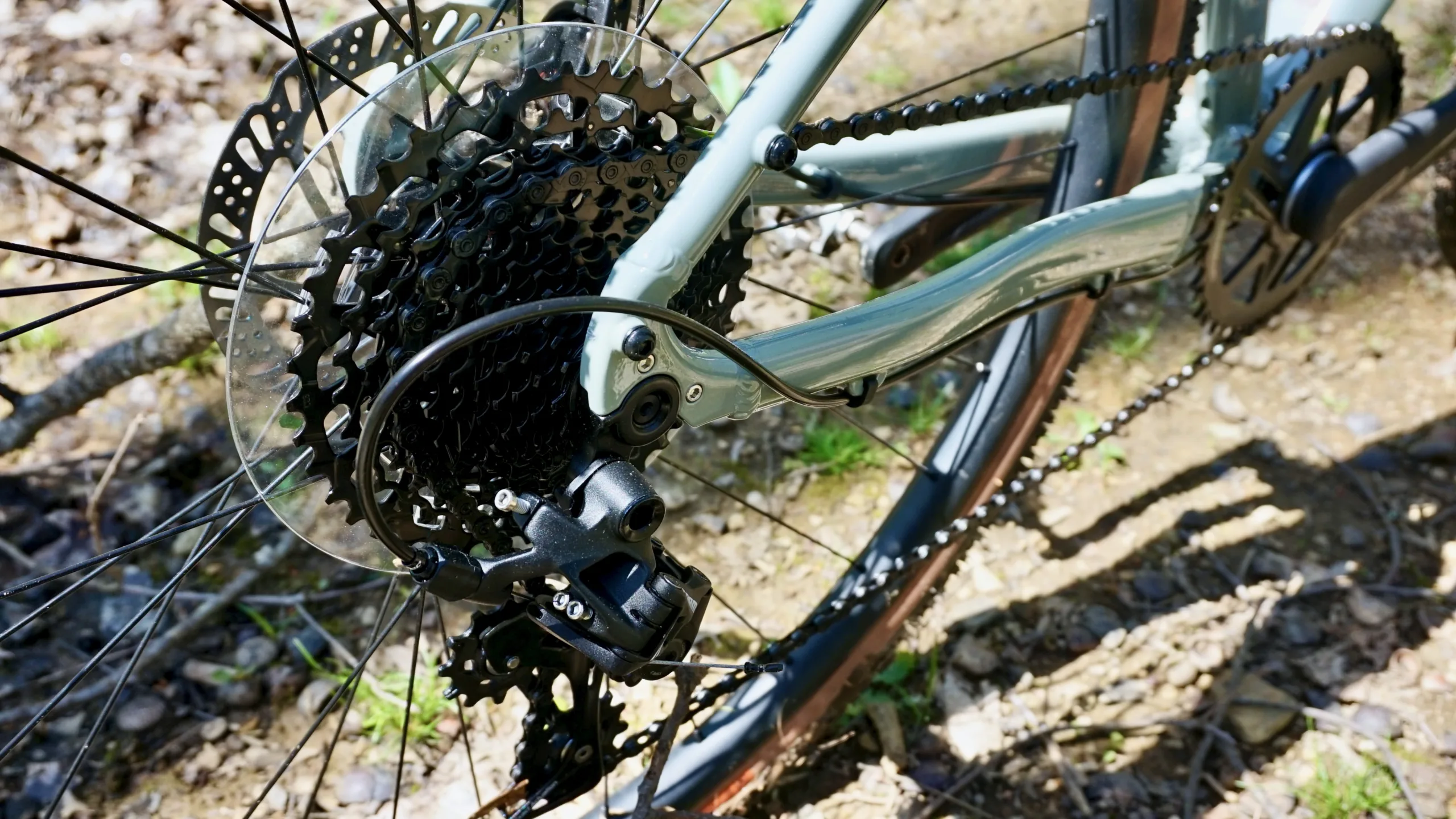 Pure Cycles Adventure AL Review rear top with rack mounts