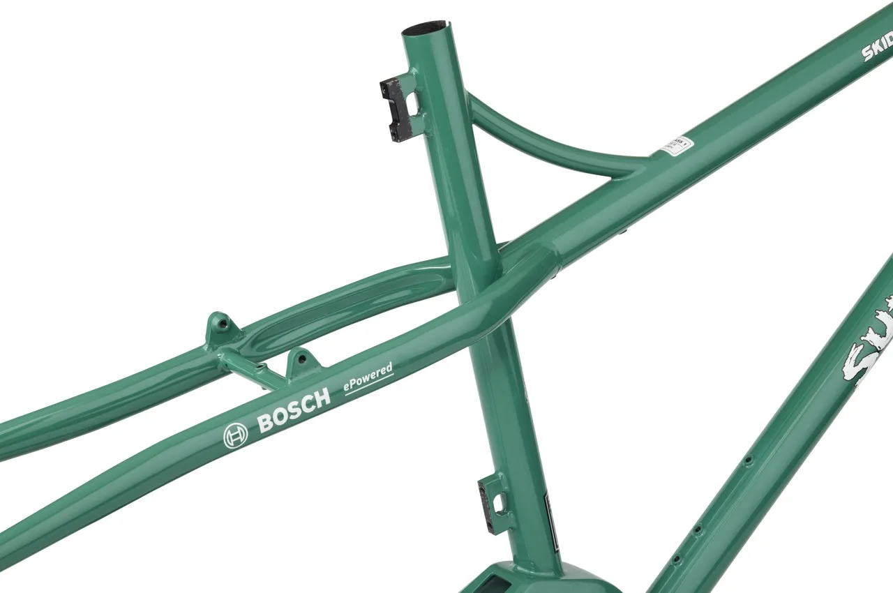 Updated Surly Skid Loader eCargo Bike seat cluster