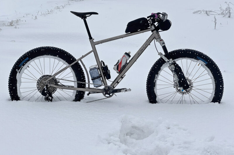 Chiru Nanulak Longtail Titanium Fat Bike: A First Look, Because Winter is Coming