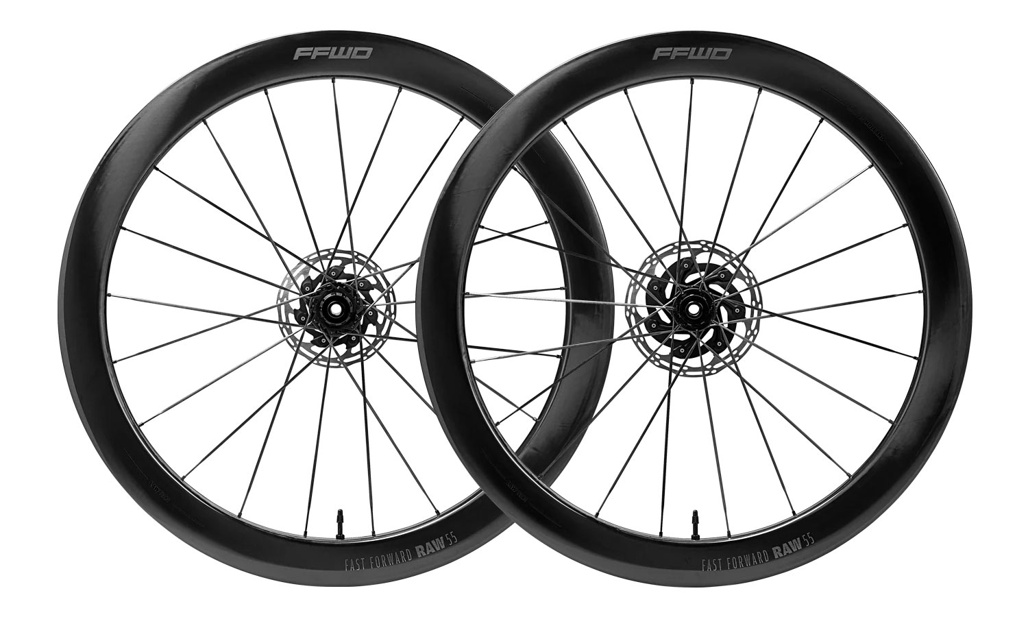 2025 FFWD RAW 55 aero road wheels get wider 23mm internal hooked tubeless rim update