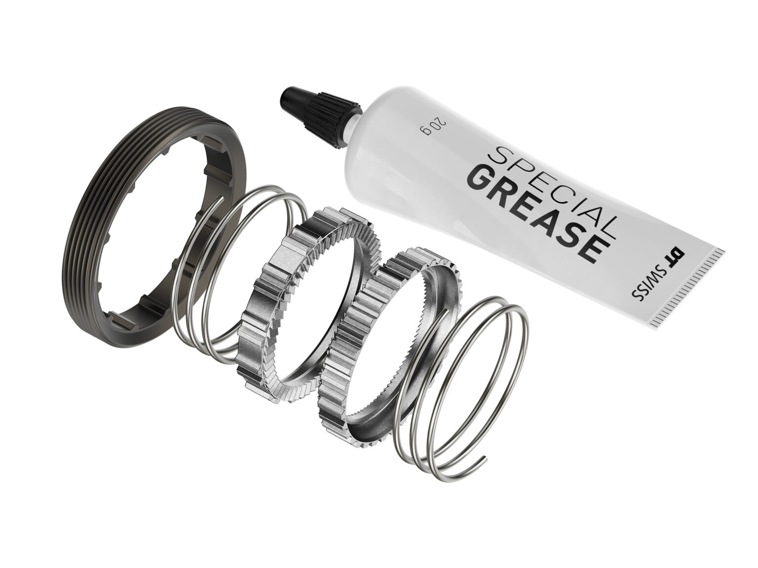 DT Swiss DEG DF active anti-kickback hub upgrade for existing wheels, Hybrid eMTB upgrade kit without tool