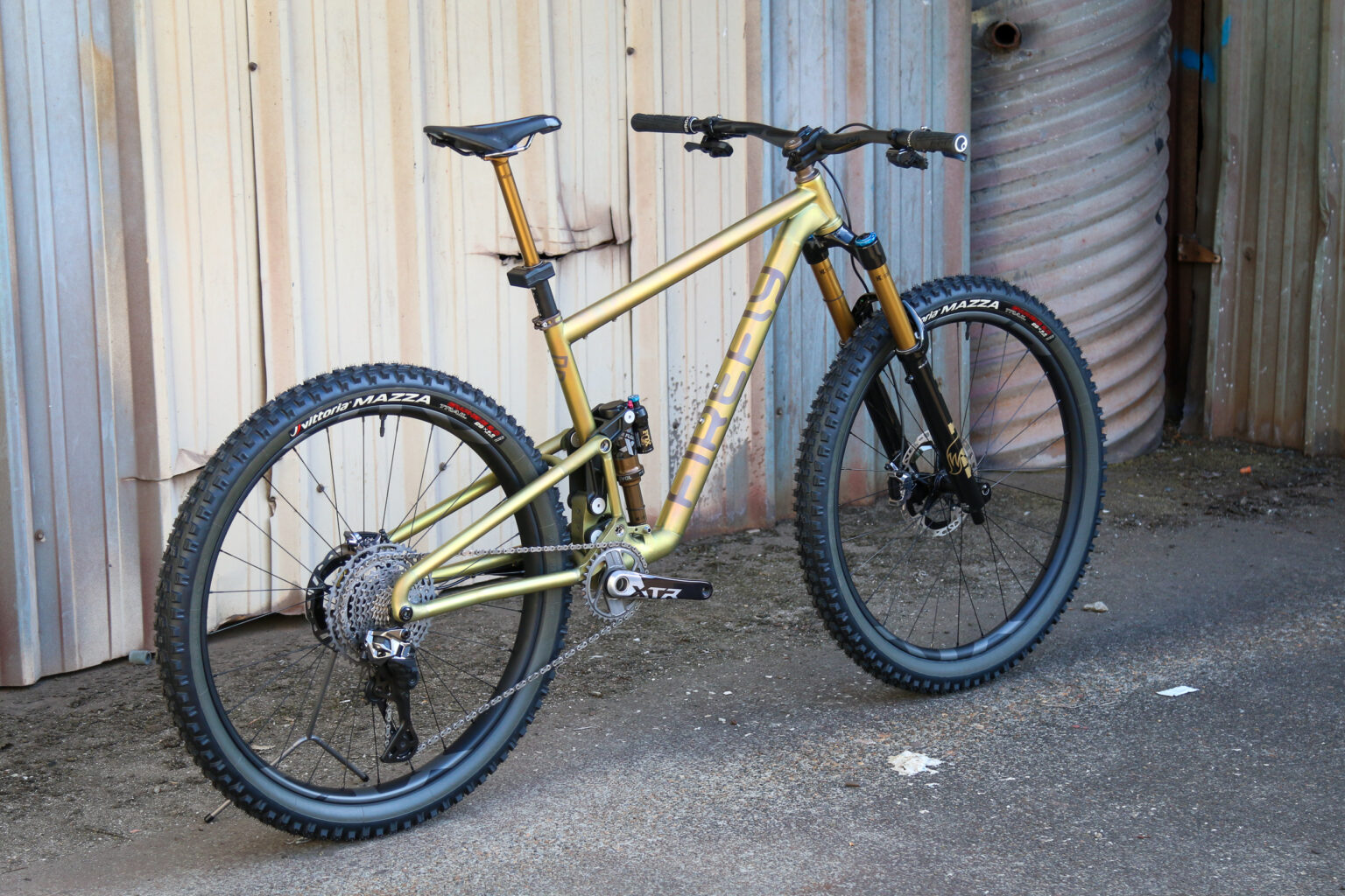Firefly 3d printed mtb full suspension mtb