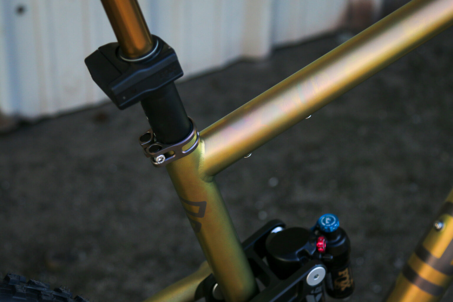 Firefly 3d printed mtb seat tube