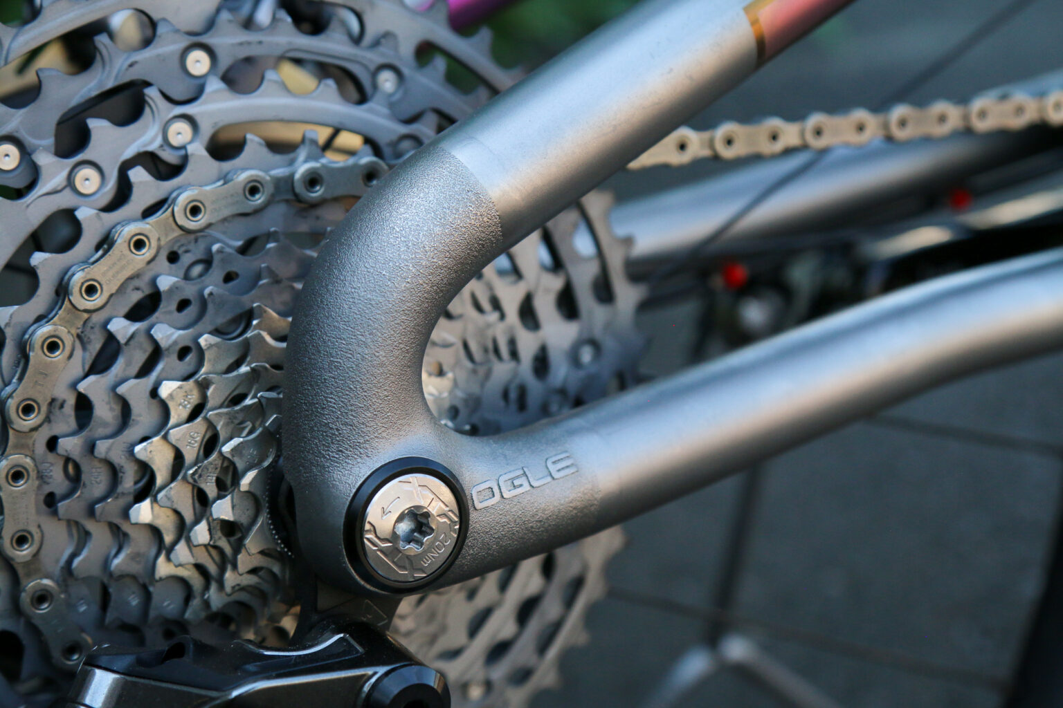OCDC 3d printed titanium dropouts