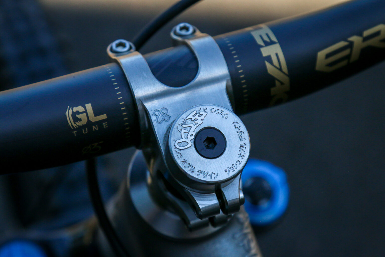 machined titanium stem
