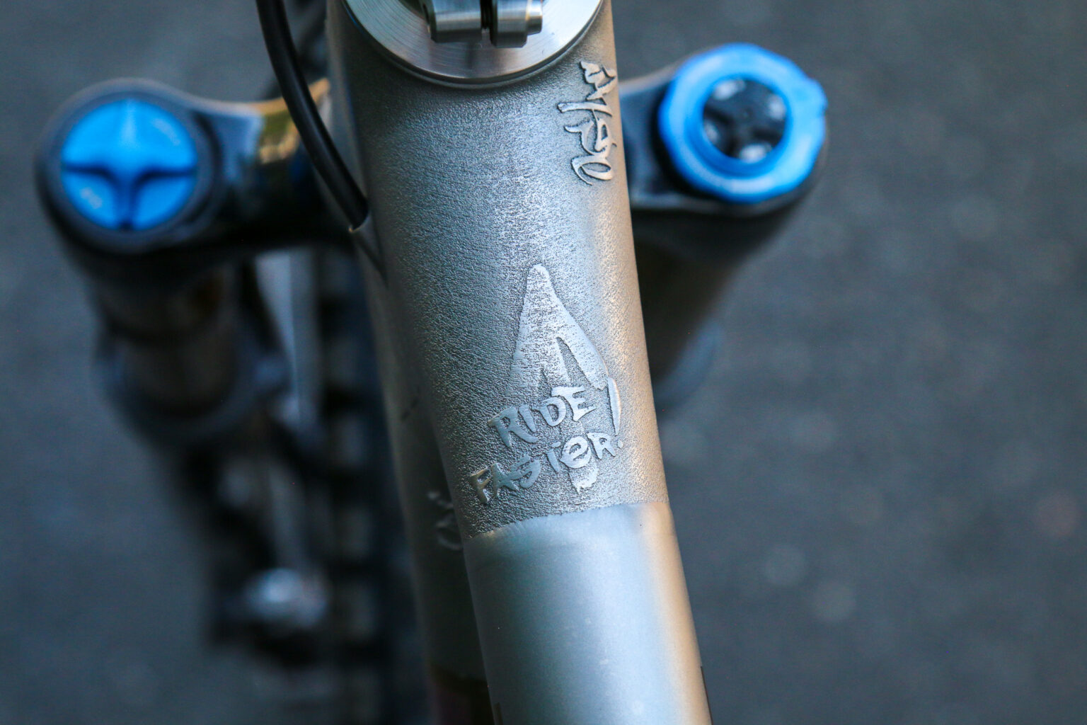 OCDC 3d printed titanium top tube