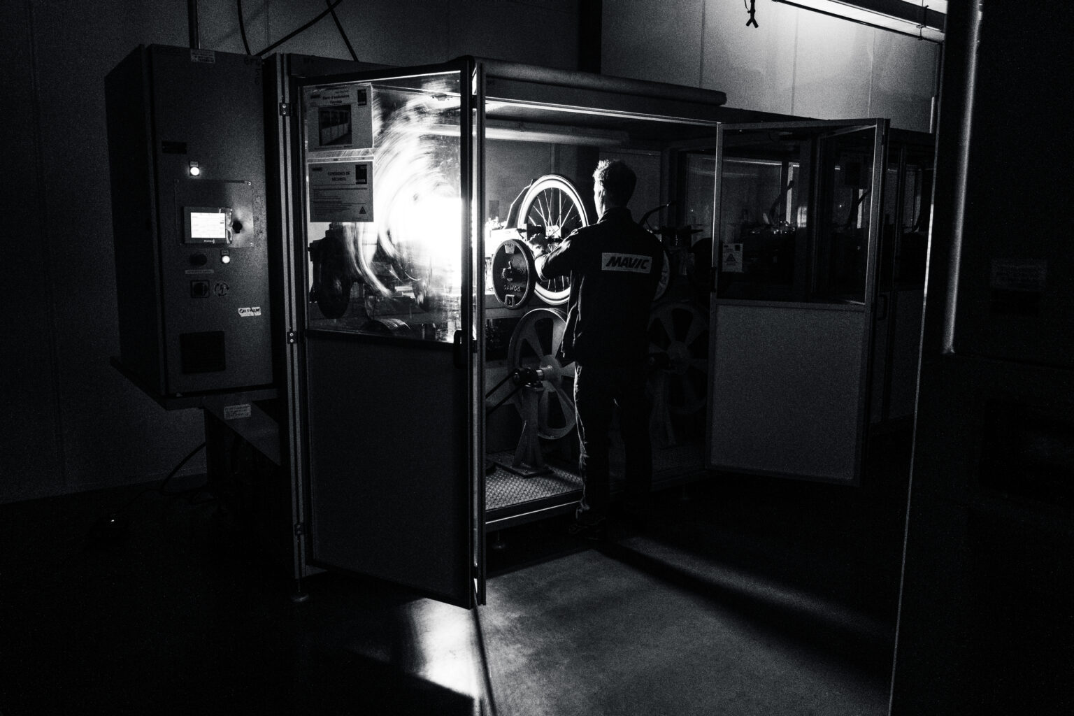 Working in Mavic's R&D on the new Cosmic SLR road wheels
