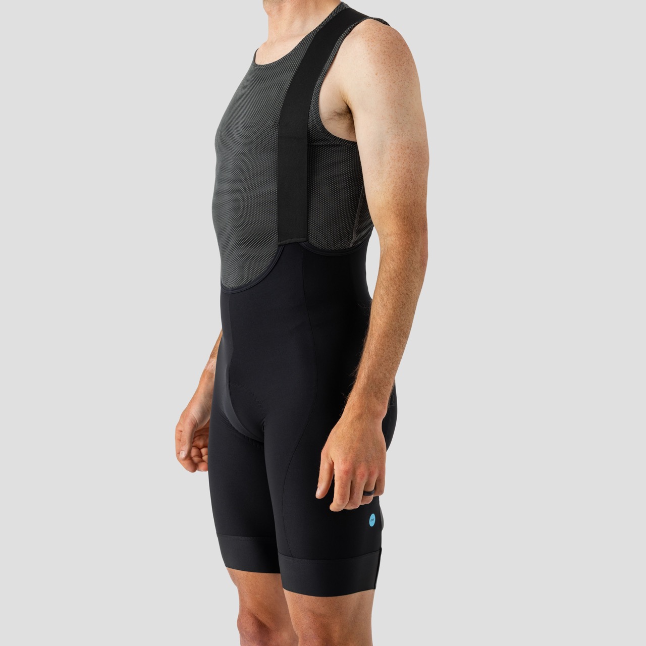Ornot NOT-Cargo Bibs and Swiss Cap mens front side