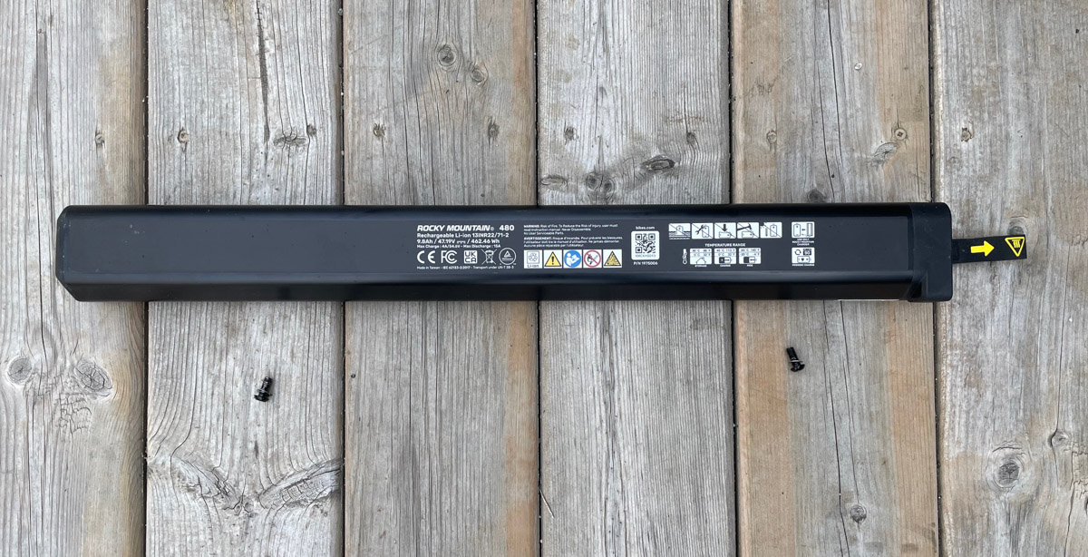 RMB Instinct PowerPlay SL, battery